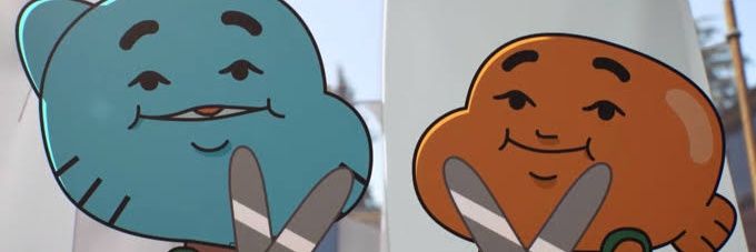 O incrível mundo de gumball fora de contexto's banner