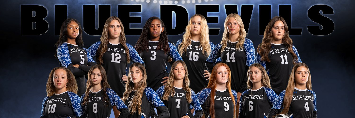 BlueDevil Volleyball banner