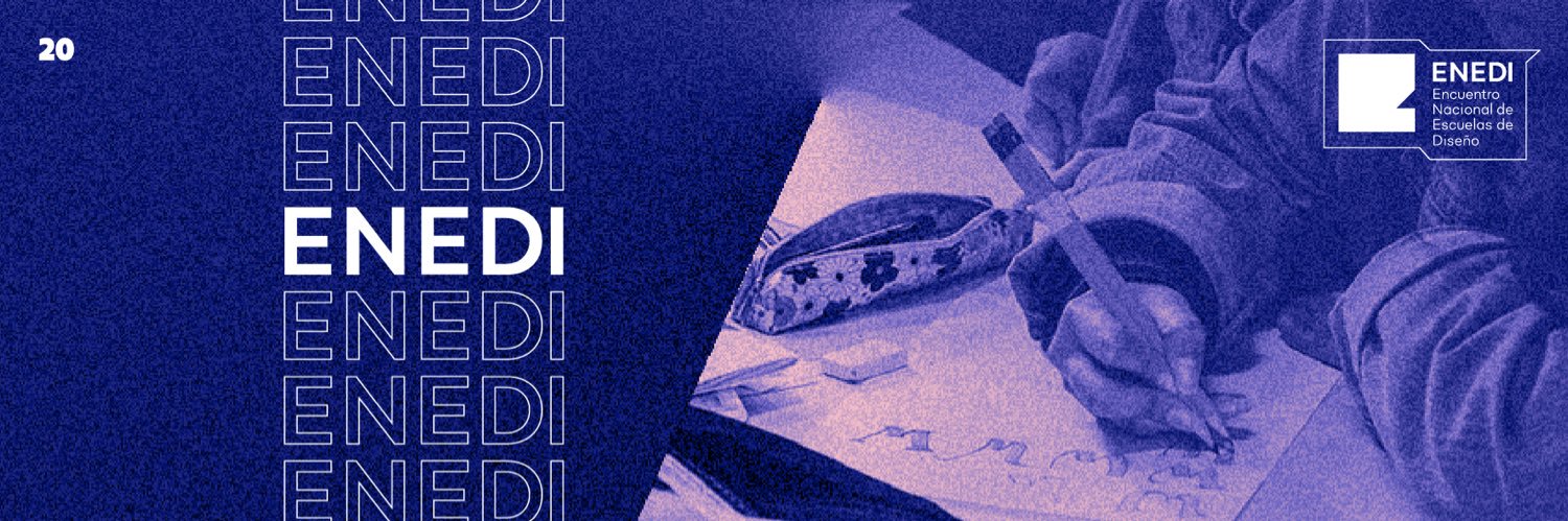 Encuentro Nacional de Escuelas de Diseño ENEDI banner