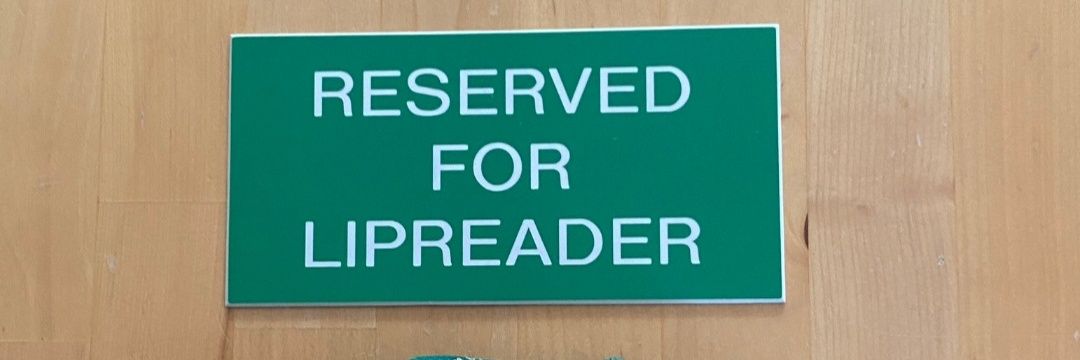 Association Of Lipspeakers - Est. 1992 banner