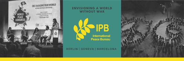 IntlPeaceBureau Profile Banner