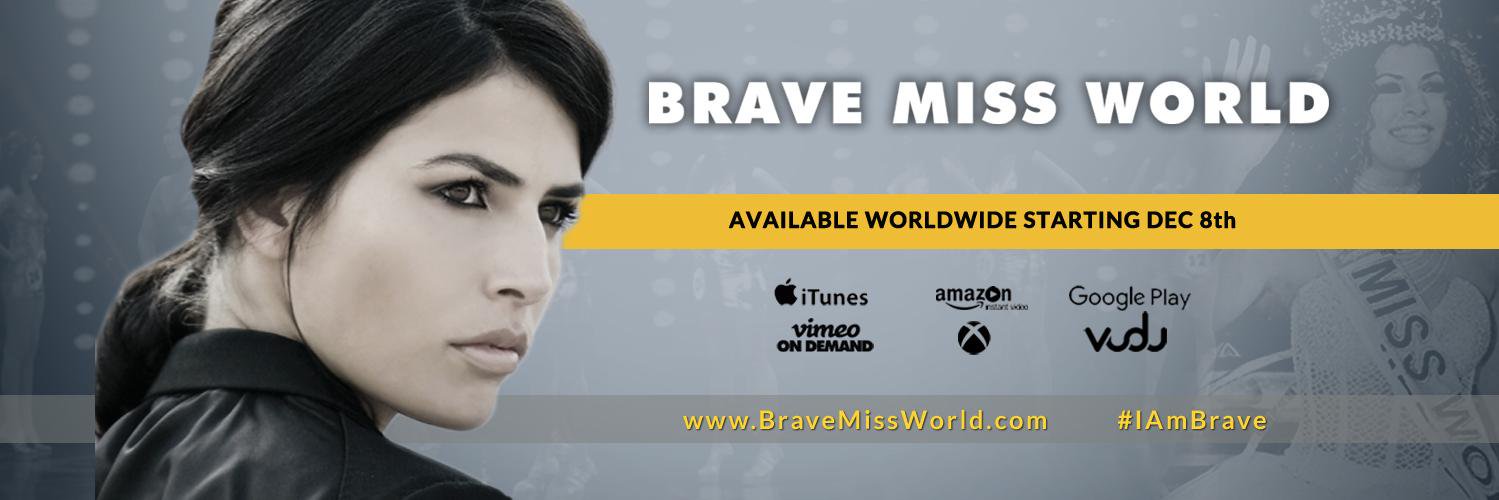 Brave Miss World banner