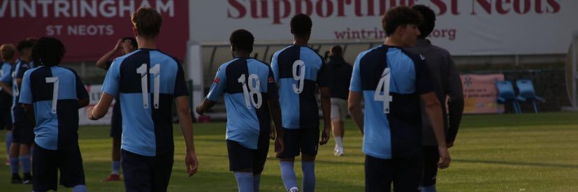 St Neots Town FC U18s banner