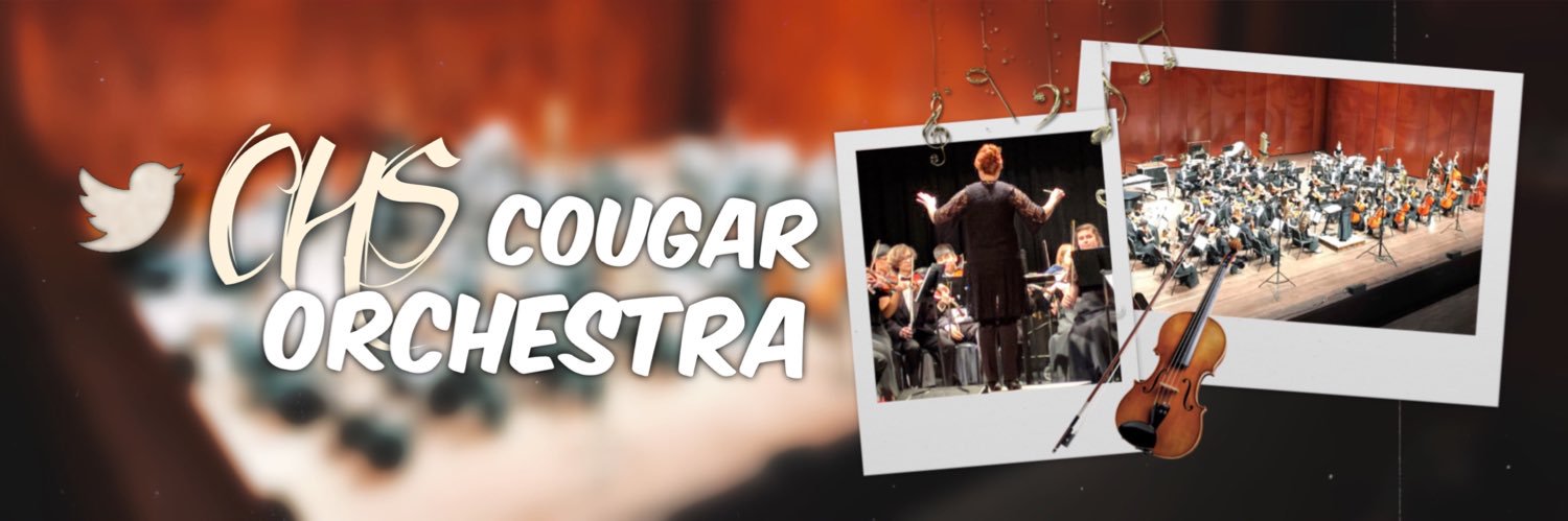 Clark HS Orchestra 🐾 banner