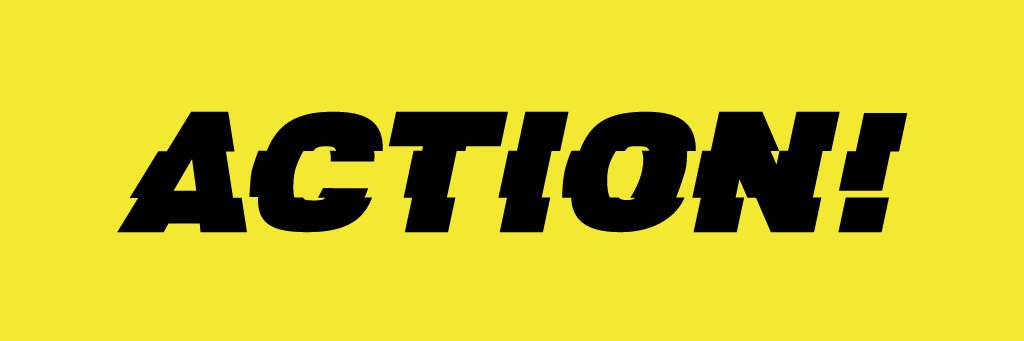 Action! Presents banner