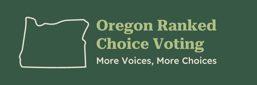 Oregon Ranked Choice Voting banner