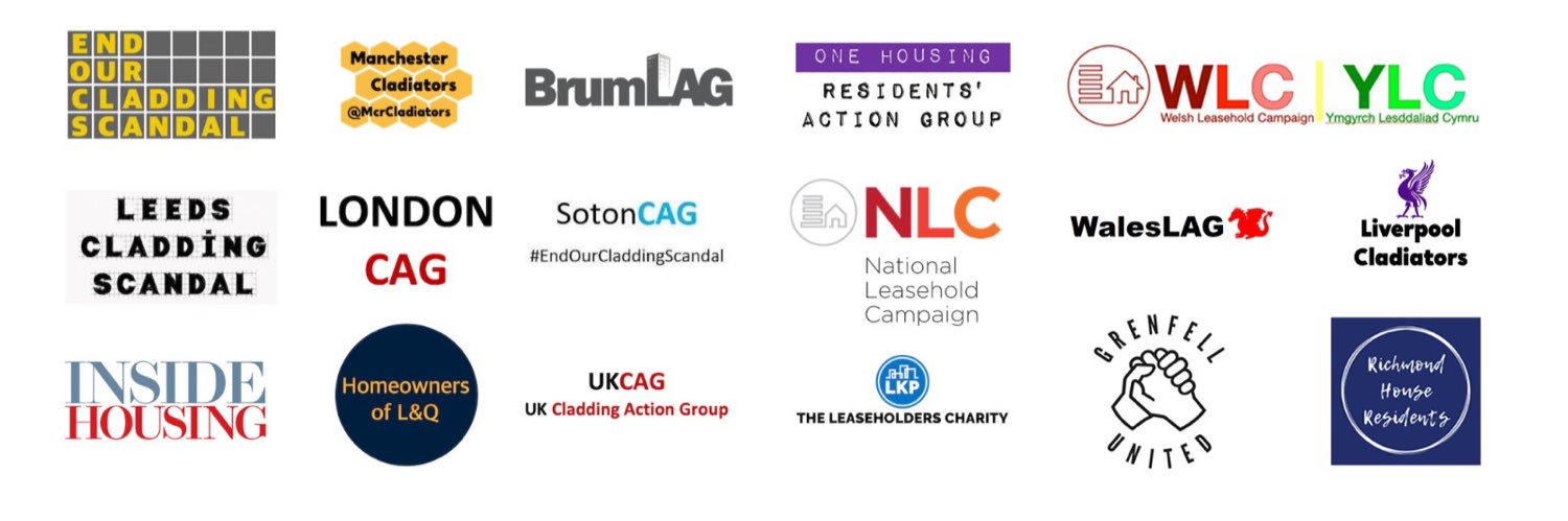End Our Cladding Scandal's banner