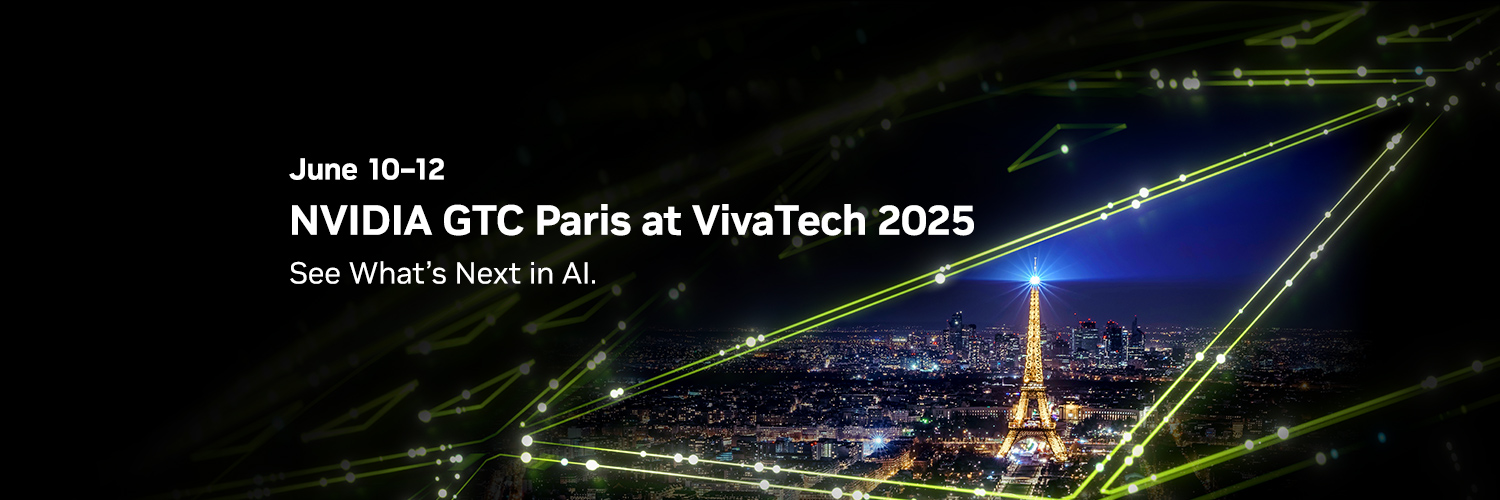 NVIDIA GTC's banner