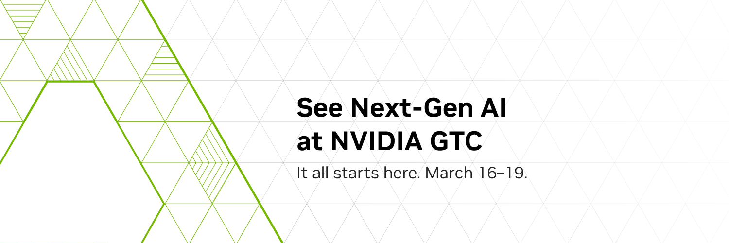NVIDIA GTC banner