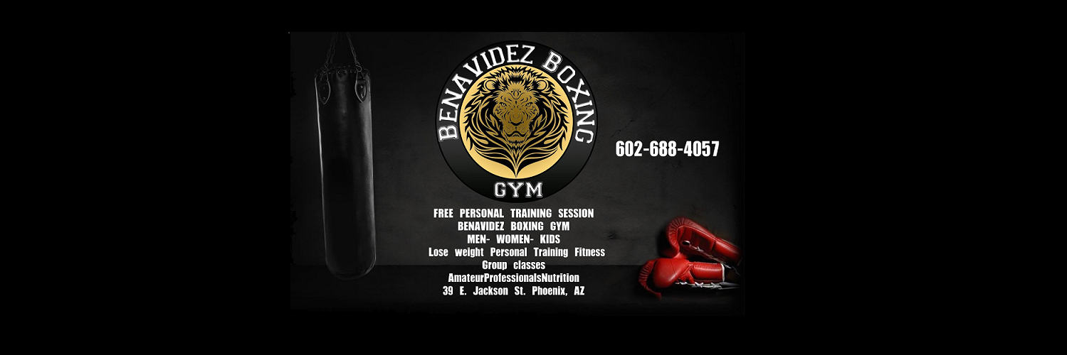 Benavidez Boxing Gym banner