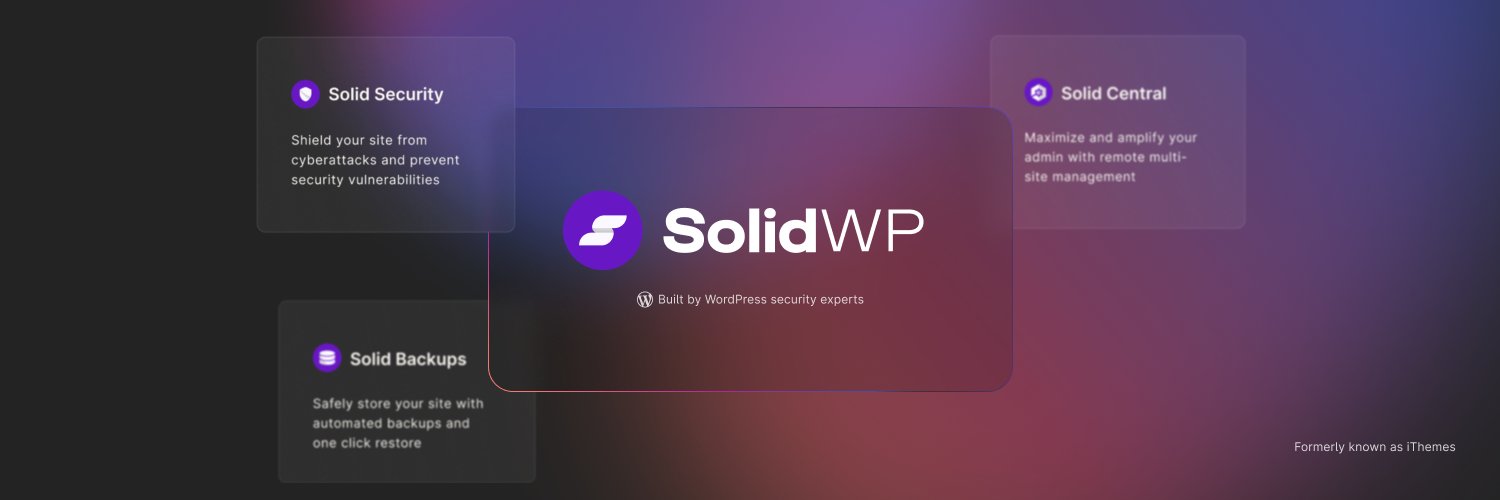 iThemes Builder is now SolidWP banner