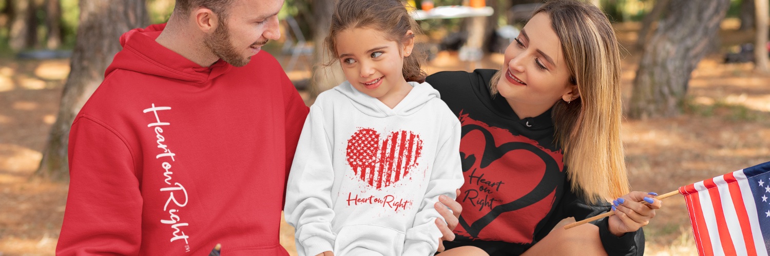 Heart on Right banner