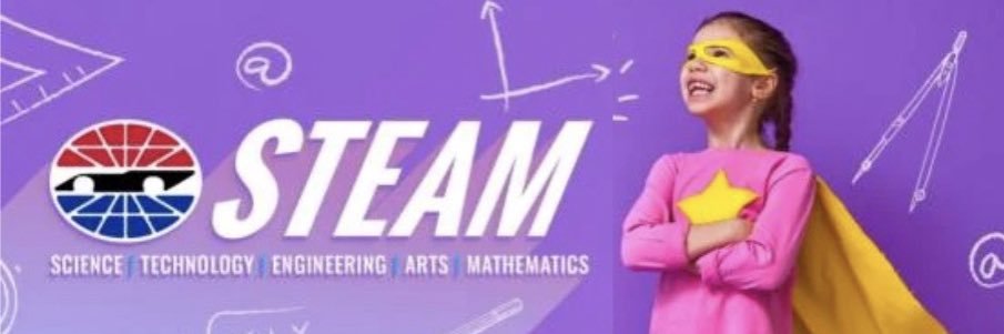 Charlotte Motor Speedway STEAM banner