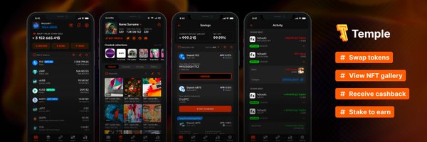 TempleWallet Profile Banner