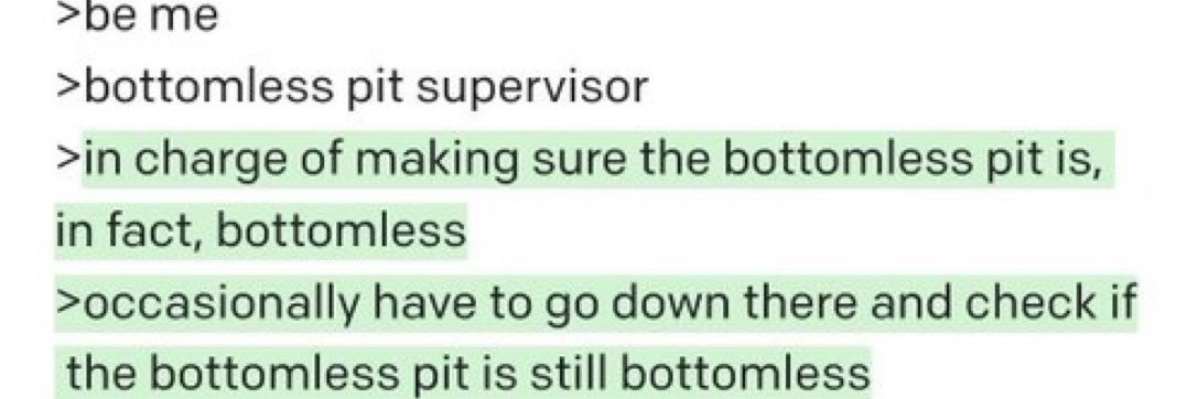 Bottomless Pit Supervisor, Esq. banner