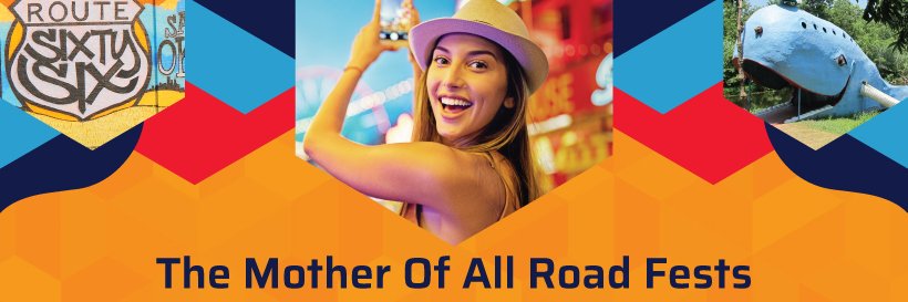 Route 66 Road Fest banner