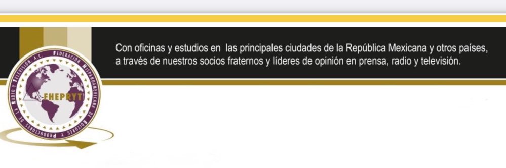Federación de Productores de Radio🎙 y Televisión banner