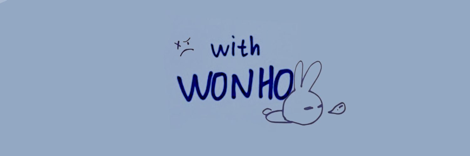 hourly wonho | fan account's banner