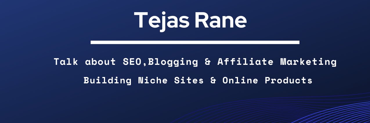 Tejas Rane's banner