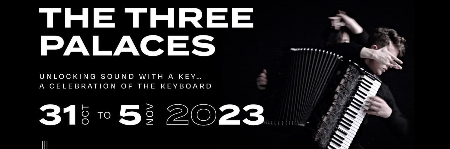 The Three Palaces Festival banner