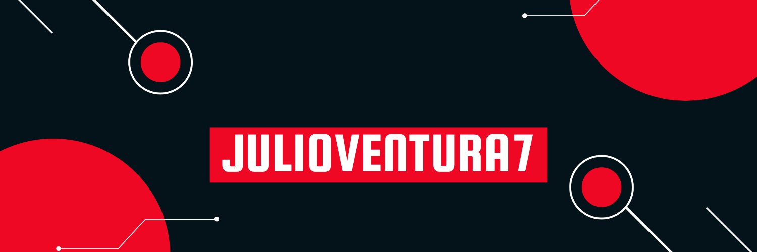 Julio Ventura⚽ banner