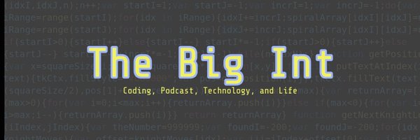 TheBigInt Profile Banner
