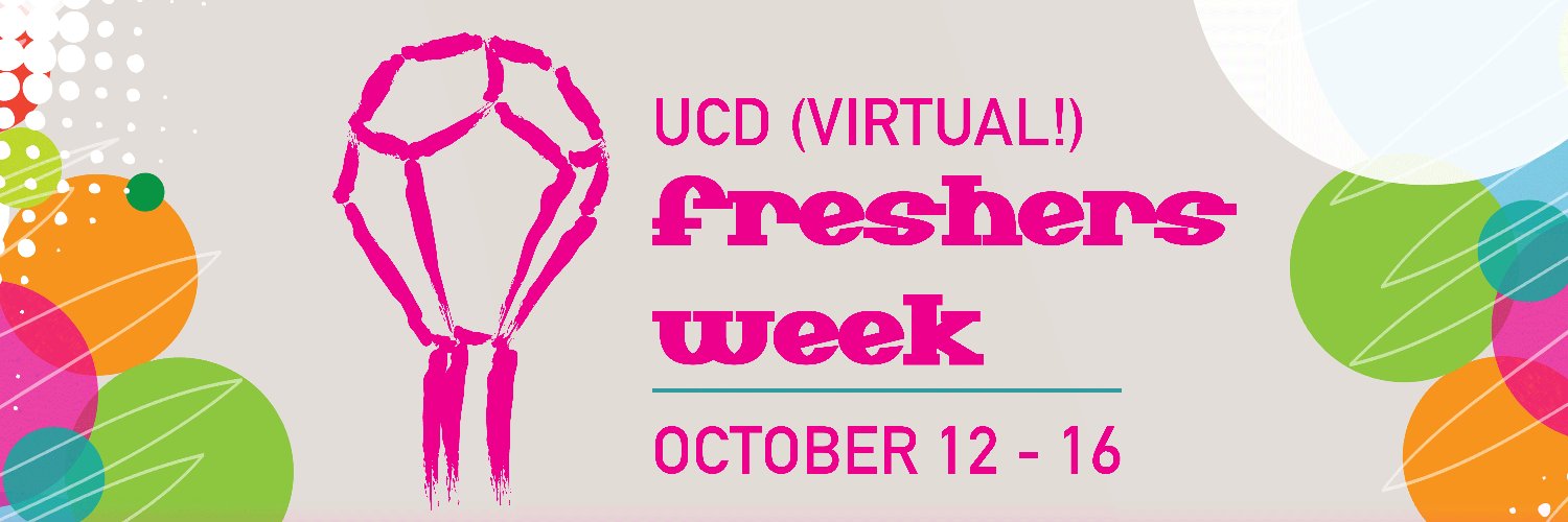 UCD Societies banner