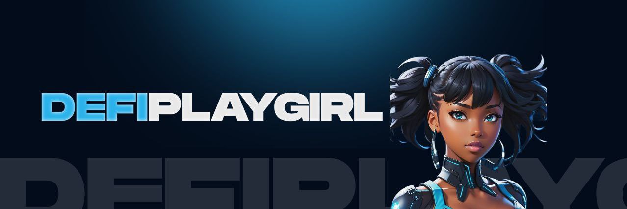 DeFi Play Girl ☘️💚 banner