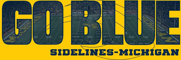 Sidelines - Michigan 〽️ Profile Banner