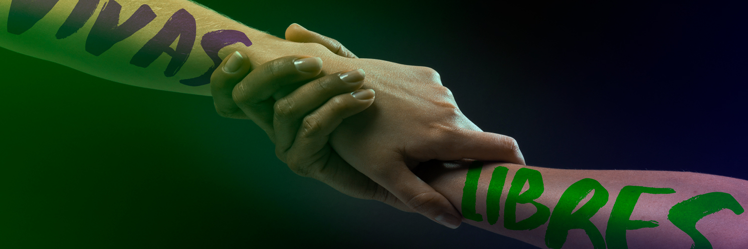 Mujeres Vivas y Libres banner