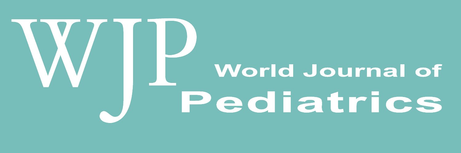 World Journal of Pediatrics's banner