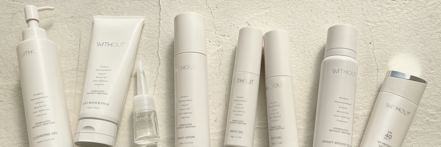 WITHOUT（ウィズアウト）by FAITH【公式】化粧品 banner