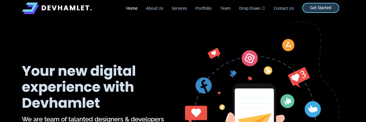 DevHamlet's profile banner image