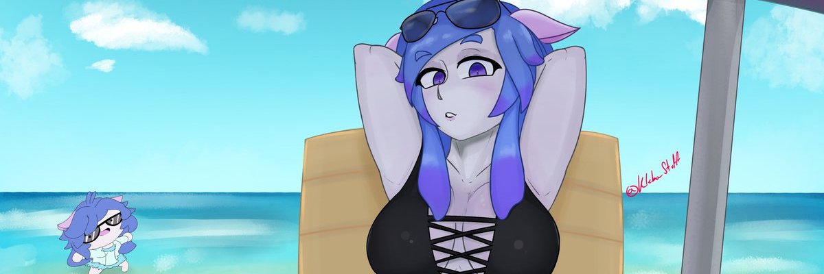 Fuff-U is finally a Vtuber 👽 banner