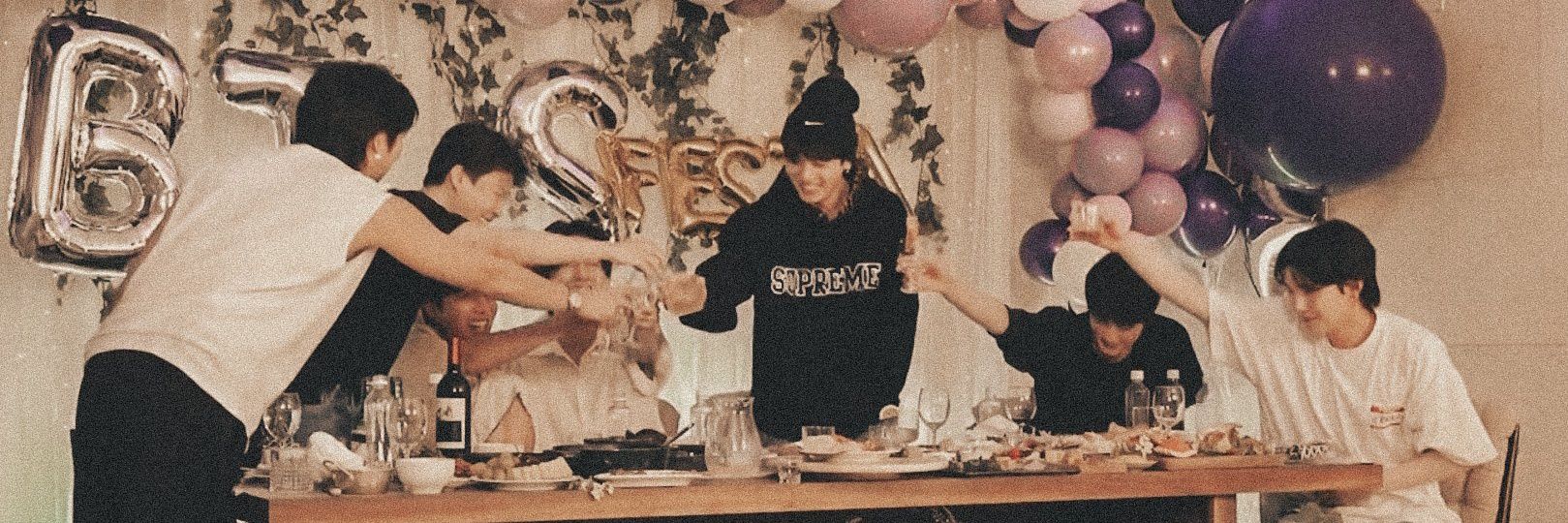 BTS forever ARMY forever💜 banner