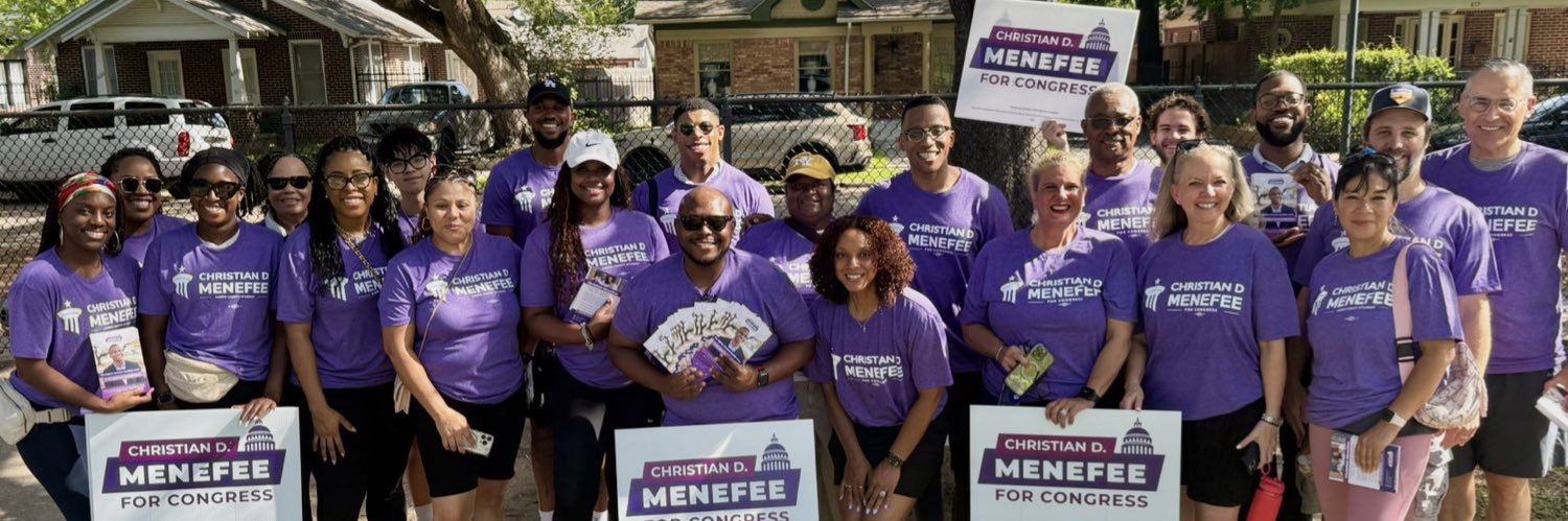 Christian D. Menefee's banner