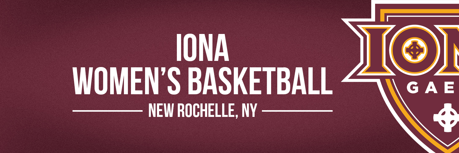 Iona Women's Hoops's banner