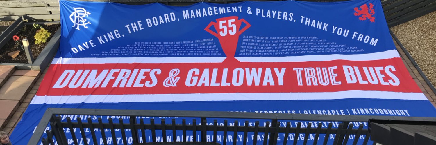 Dumfries & Galloway True Blues Profile Banner
