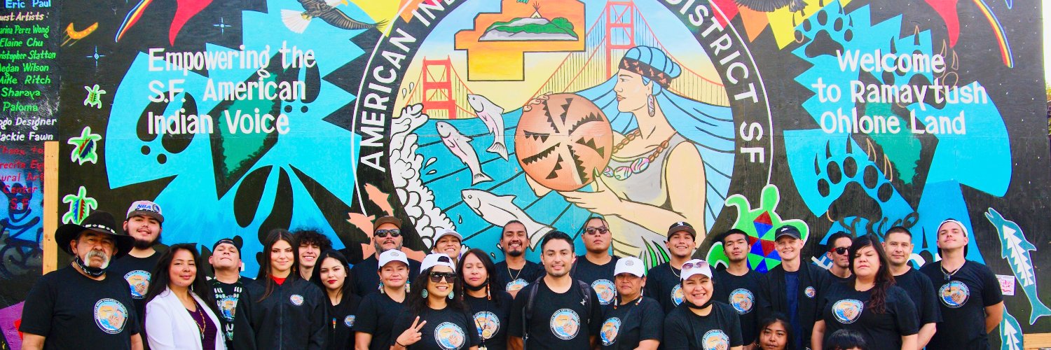 American Indian Cultural District SF banner