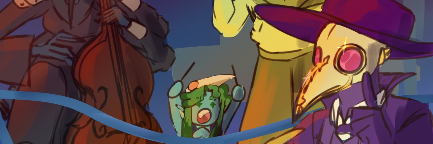 -☣️Prof. Rad 🧪 Eldritch Plague Doctor Vtuber☣️-🐀 banner