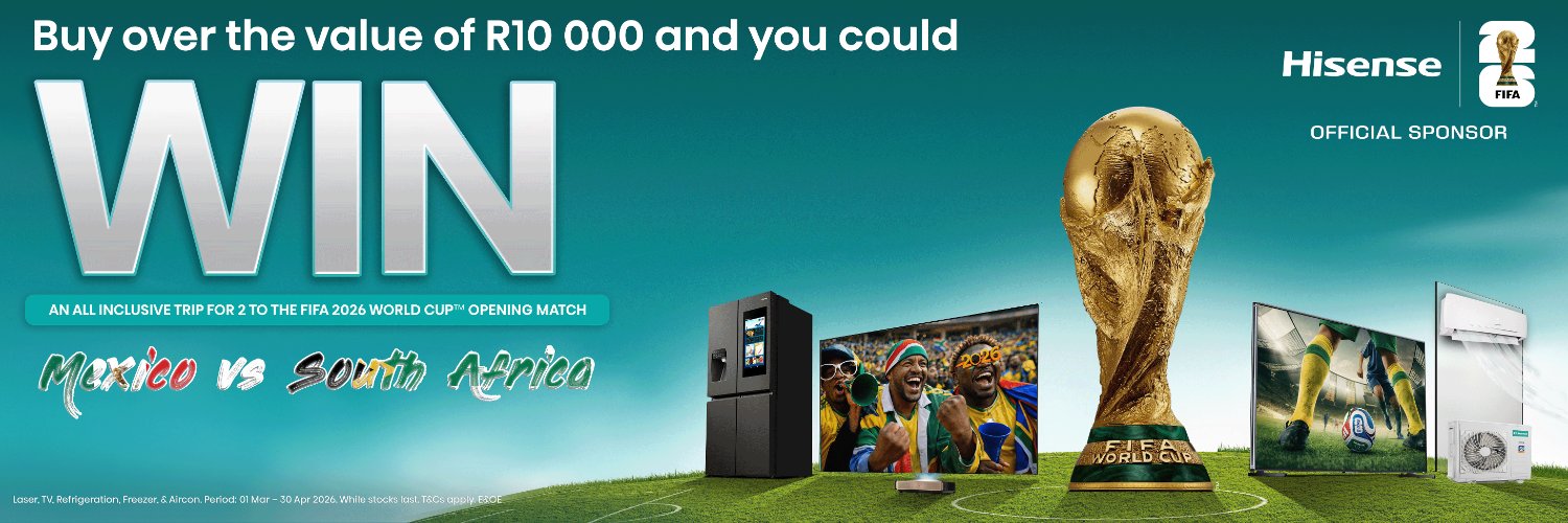 Hisense South Africa banner