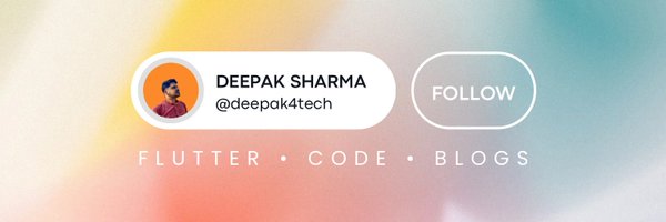 deepak4tech Profile Banner