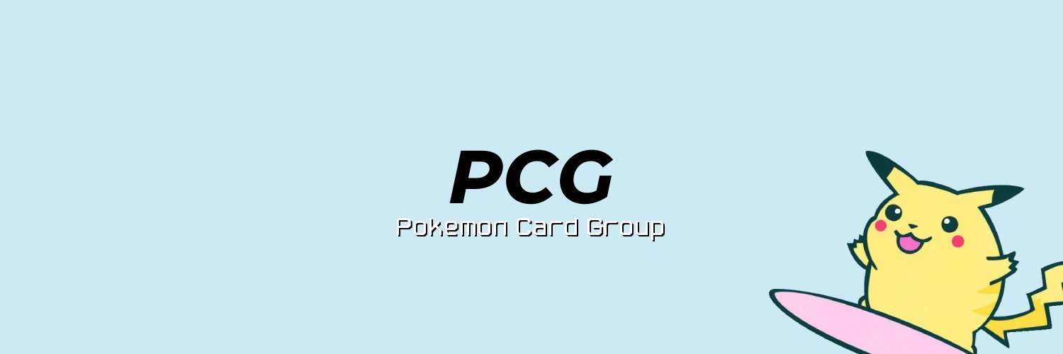 PCG (Pokemon Card Group) banner