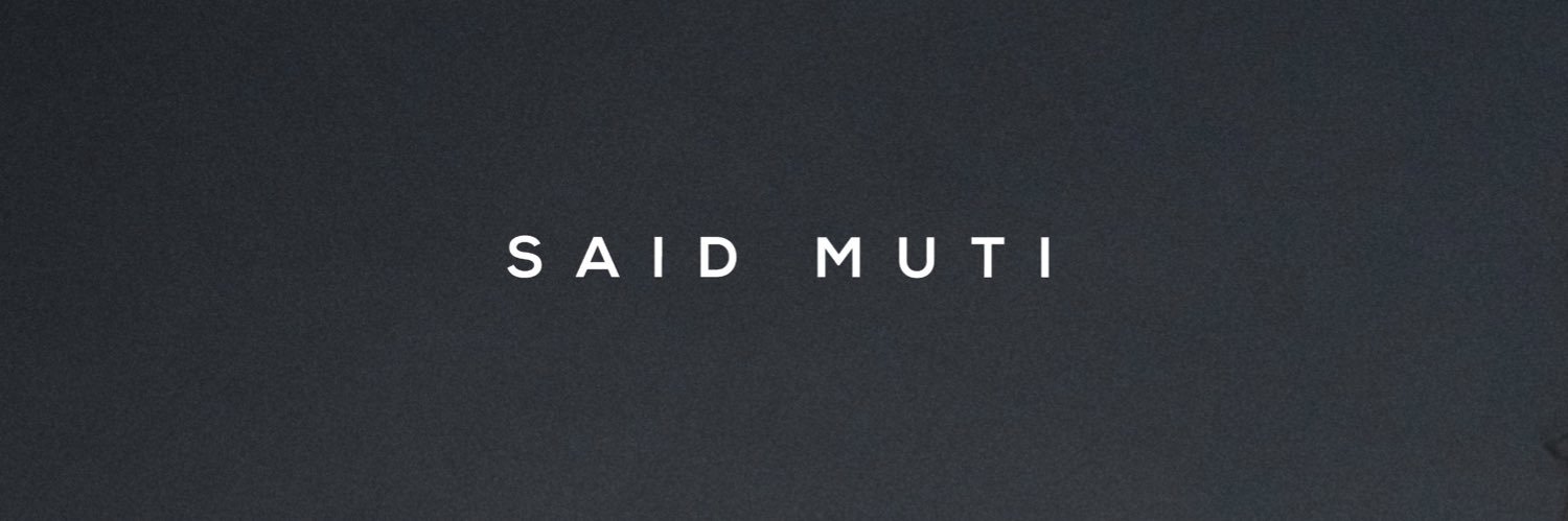 Said Muti banner