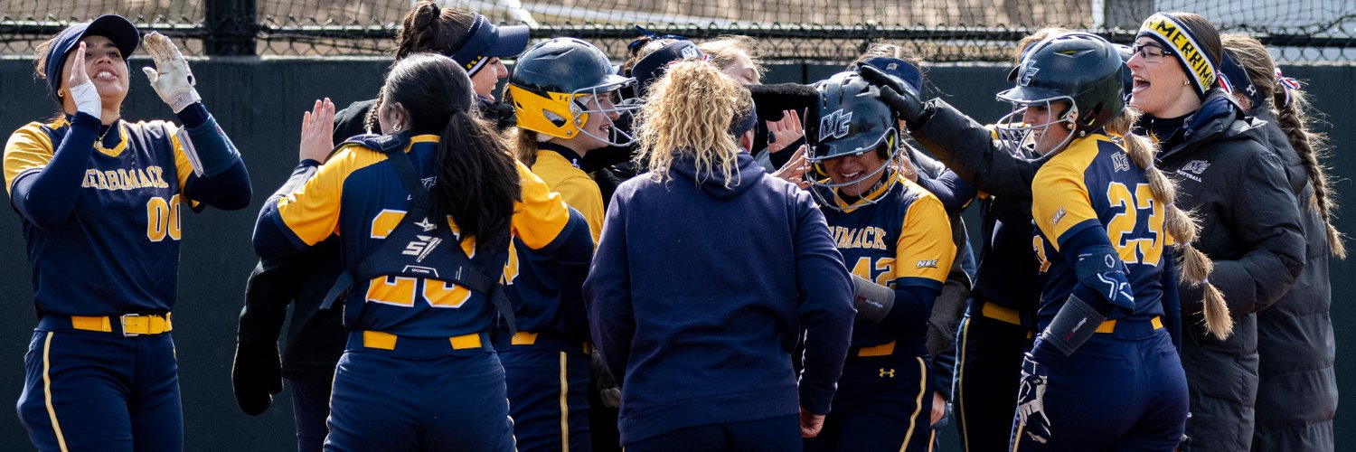 Merrimack Softball banner