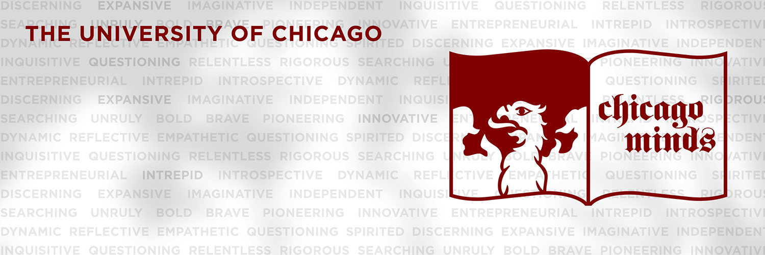 The University of Chicago banner