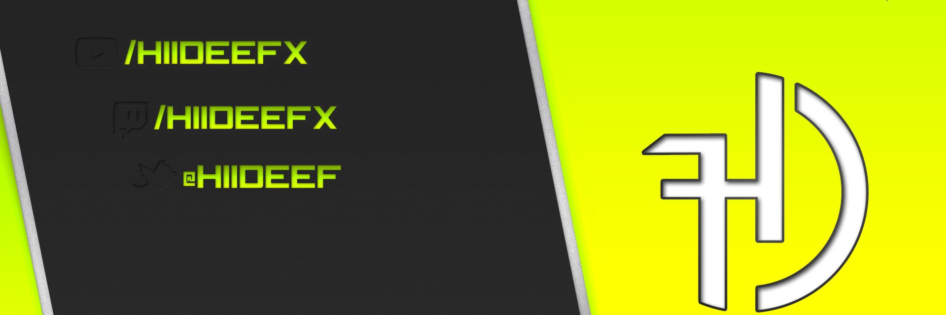 HiiDeeF's profile banner image