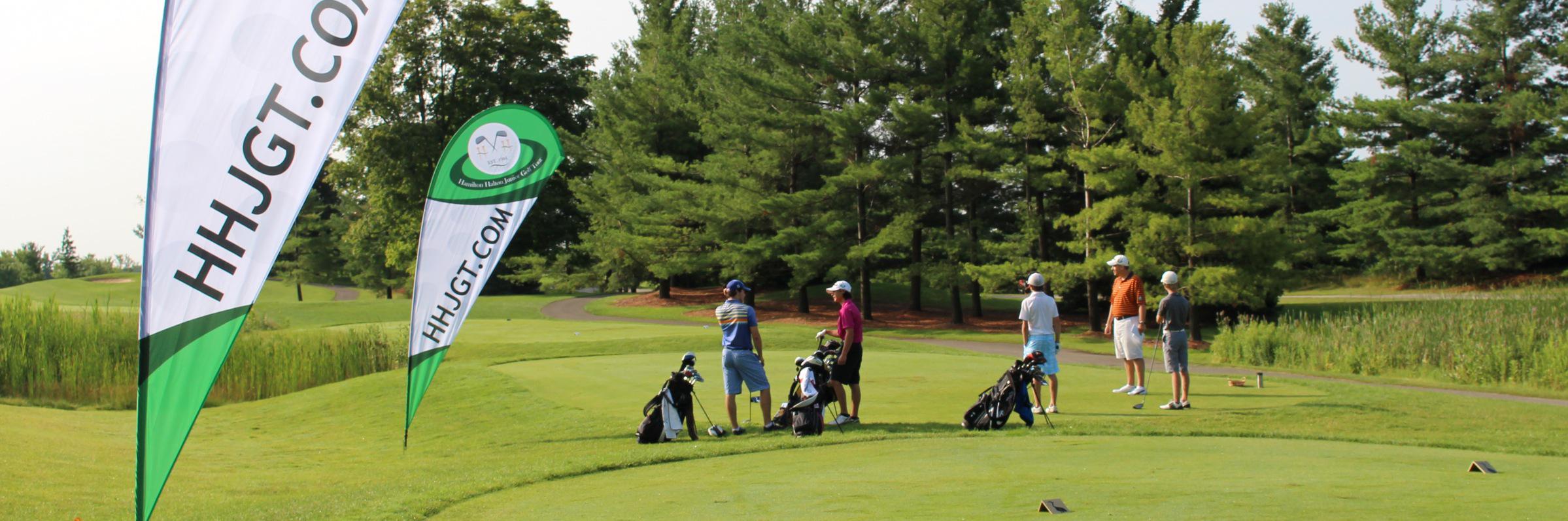Hamilton Halton Junior Golf Tour banner