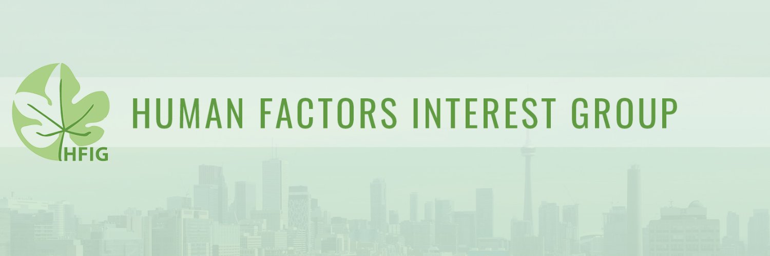Human Factors Interest Group banner