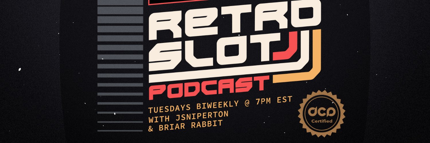 Retro Slot Podcast banner